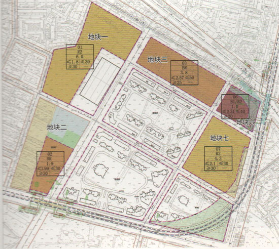 规划用地性质商住用地；规划用地面积60066.6平方米；规划容积率≤ 1.8；规划地上总建筑面积