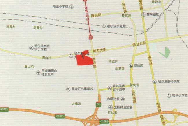 黑龙江东方学院及周边土地收储项目
